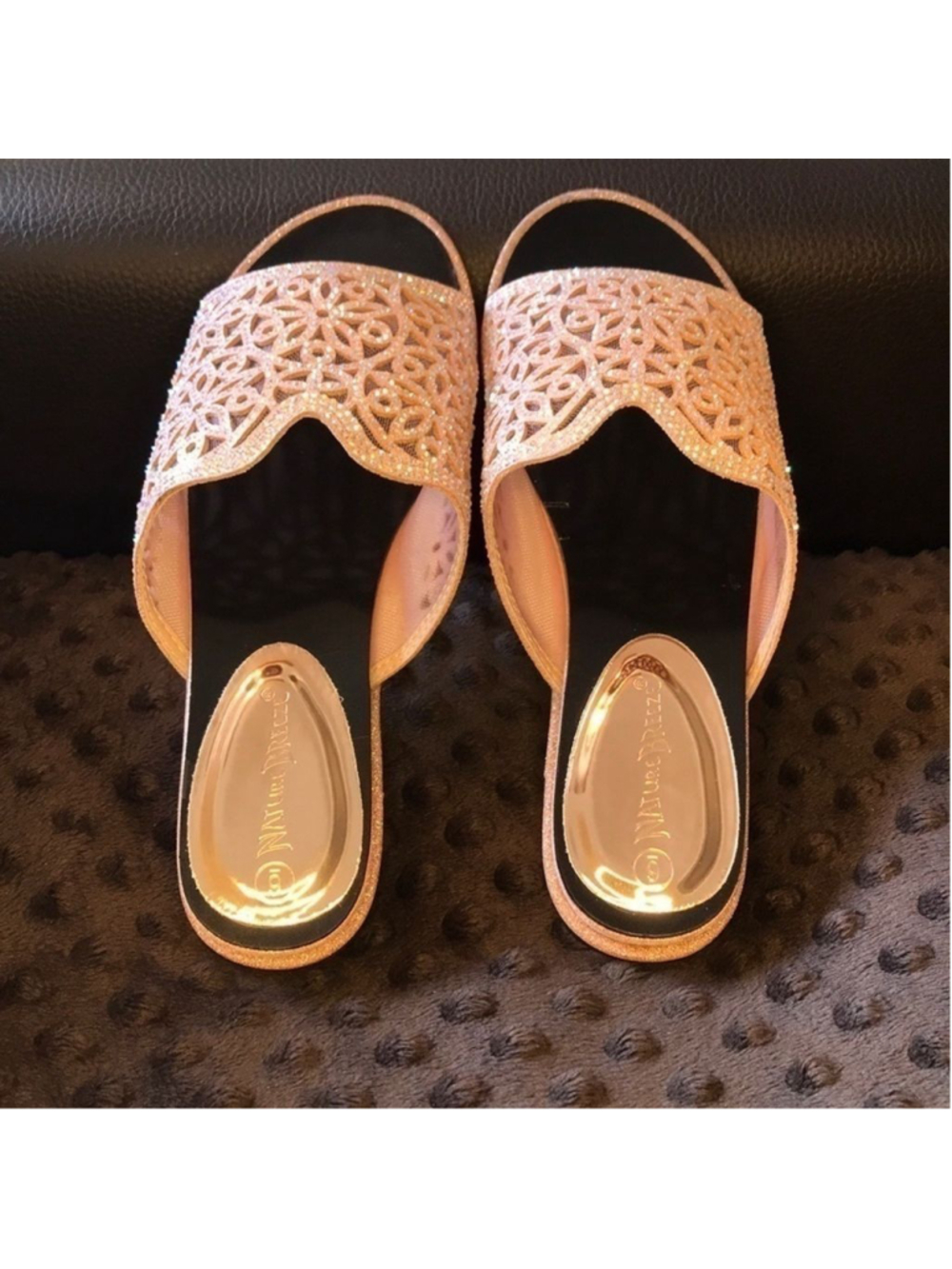 PINK SPARKLE SANDALS✨✨✨